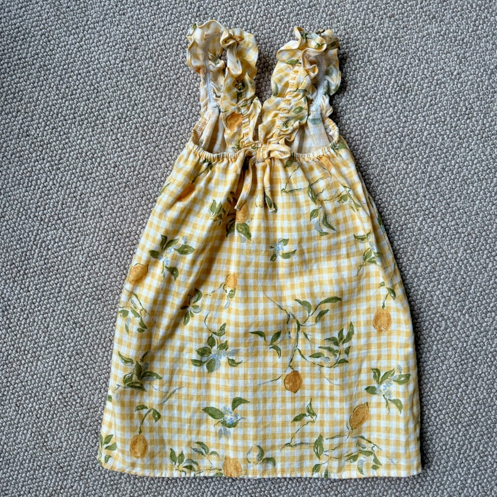 Reformation Kids Ametrine Linen Dress - Picture 3 of 6
